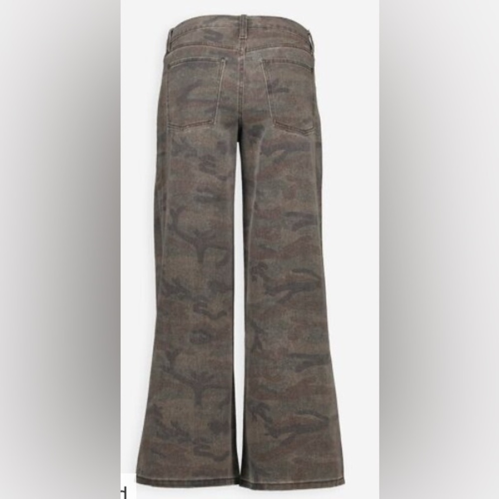 Refrain Camouflage Wide-Leg Women Jeans NWT - Picture 4 of 10